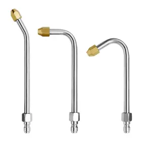 Ljklaj 635650002444 3pack Pressure Washer Extension Wands Curveds Rod 1/4inch Quickconn