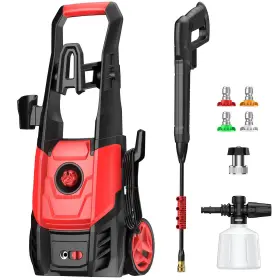 B0fkh1fn5y Locksworth Electric Pressure Washer With Foam Cannon And 4 Quick Connect Nozzles