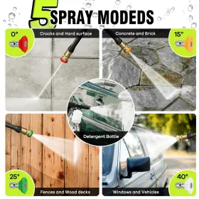 4200 Lwq 260433864365 Electric Pressure Washer Psi 2.5 Gpm Power With 4 Quick Connect #3