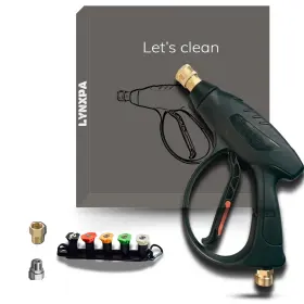 Lyn-3600-swivel-pwg-s Lynxpa Agile Pa Short Swivel Pressure Washer Gun 3600 Psi 1/4 Inch Quick Connector Out