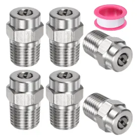 Mma250211ty000178jp M Meterxity 6 Pack Surface Clean Tips 25 Degree 1/4 Inch Npt Male Pressure Washe