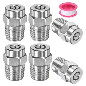 Mma250211ty000182jp M Meterxity 6 Pack Surface Clean Tips - 40 Degree 1/4 Inch Npt Male Pressure Wash