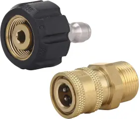 M Mingle 011541656047 Pressure Washer Adapter Set Quick Connect Gun To Wand M22 14mm 1/