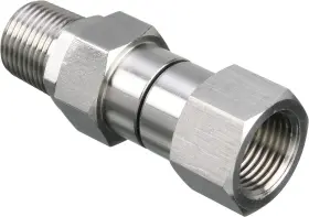 M Mingle 313098438410 Pressure Washer Swivel 3/8 Inch Npt Male Thread Fitting Stainless Ste