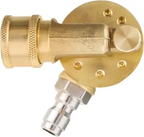 M Mingle 313111619697 Gutter Cleaner Attachment Pivoting Coupler For Pressure Washer Nozzle
