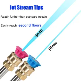 4336551290 M Mingle Second Story Quick-connect Nozzle Tips For Power Washer #2