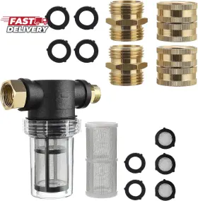 M Mingle 744110164930 Garden Hose Filter For Pressure Washer Inlet Water Adapter