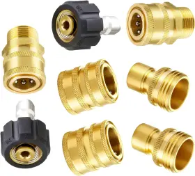 Pd-21145 M Mingle Ultimate Pressure Washer Adapter Set Quick Disconnect Kit M22 Swivel