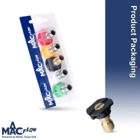 Maacflow 659465079993 High Pressure Washer Nozzle Tips 1/4 Inch Quick Connect Multiple Orifice Degrees #2