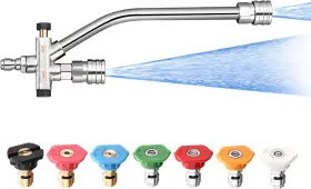 Mall 313107799709 Foam Cannon Dual-connector Accessory Pressure Washer Double Tip Attachment