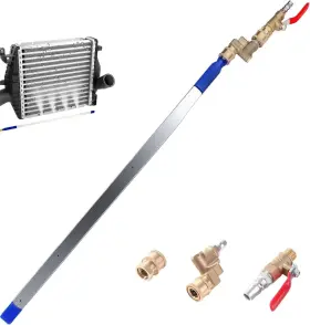 Malloryx 445021285204 24ftft Radiator Cleaning Wand Portable Tool 4500 Psi