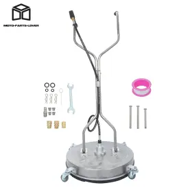 Mp2758524l Marddpair 24 Inch Pressure Washer Surface Cleaner With Handles And Wheels Quick Connect