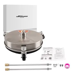 0dih02 Maxpeedingrods 15 Inch 4200psi Pressure Washer Surface Cleaner Stainless Steel With Extension Wand