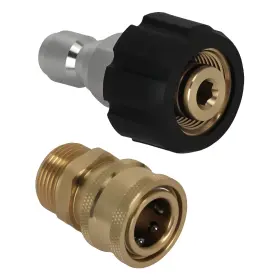 0u1z5y Maxpeedingrods High Pressure Washer Brass Adapter M22-15mm To 3/8 Inch Quick Connect 2 Pack