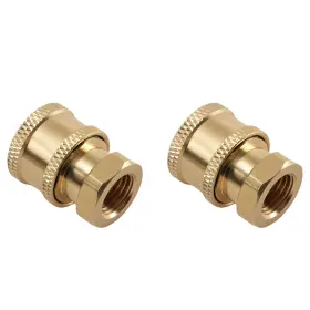 11stzj Maxpeedingrods 1/4 Inch Brass Adapter Quick Connect To Female Npt For Pressure Washer Gun 2pc