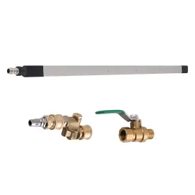 Maxpeedingrods 1zvwd9 Pressure Stainless Steel 60mm Radiator Flush Cleaning Wand With 4 Straight Holes