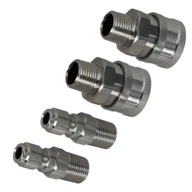 2ynvcr Maxpeedingrods 3/8 Inch Male Npt Quick Disconnect Adapter For Pressure Washer Hose Pump 4pcs