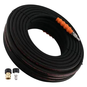 Maxpeedingrods 2zawh7 150ft 1/4 Inch High Pressure Washer Hose 4200psi Steel Wire Braided Kink Resistant