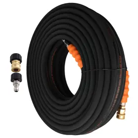 3fbazh Maxpeedingrods 150ft Pressure Washer Hose 3/8 Inch 4800psi Steel Wire Braid M22-14mm Adapter 3fbazh Maxpeedingrods 150ft Pressure Washer Hose 3/8 Inch 4800psi Steel Wire Braid M22-14mm Adapter