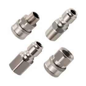 3jyni2 Maxpeedingrods 3/8 Inch Npt Pressure Washer Coupler Quick Connect Adapter Steel Fitting 4 Pcs