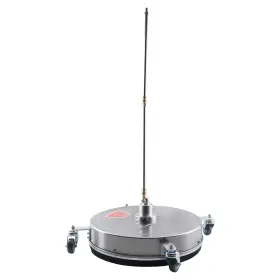 4hn761 Maxpeedingrods 20 Inch Pressure Washer Surface Cleaner 4200psi Rubber With Wheels Extension Wands