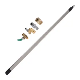 6qu943 Maxpeedingrods 23.62 Inch Radiator Flush Wand Stainless Steel High Pressure Cleaning Tool