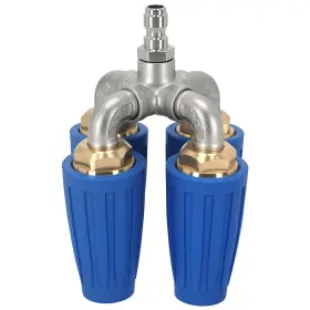 4-nozzle Maxpeedingrods 9of36n Compact Turbo Pressure Washer 4000psi Quick Connect Rotating Steel
