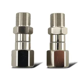 Ac0maa Maxpeedingrods 3/8 Inch Npt Swivel Adapter 360 Fit For Pressure Washer Hose Gun Stainless Steel