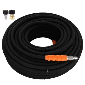 Azqp8r Maxpeedingrods 200ft Pressure Washer Hose 3/8 Inch 4800psi For Honda Simpson Troy-bilt Generac