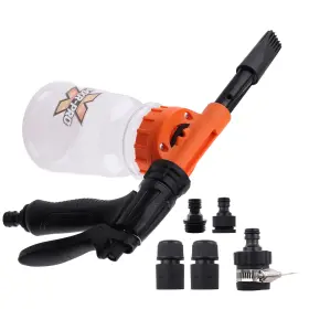 Bh510q Maxpeedingrods 1l Car Wash Foam Cannon Kit Adjustable Soap Sprayer 6-10 Bar Quick Connect