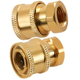 Maxpeedingrods Br41cs Pressure Washer Coupler 1/4 Inch Quick Connect To Female Npt Sock