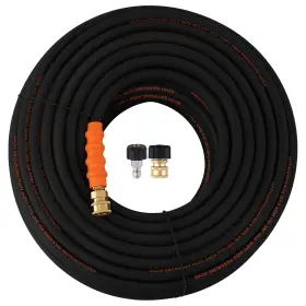 C3taew Maxpeedingrods 200ft 4800psi Pressure Washer Hose 3/8 Inch For Generac Westinghouse Subaru Black