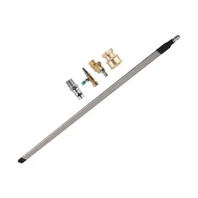 Maxpeedingrods Cb7w0i 24 Inch High Pressure Radiator Cleaning Wand 23.62in Stainless Steel Tool Kit