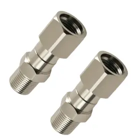 D5f1hs Maxpeedingrods 3/8 Inch Npt Pressure Washer Swivel Adapter 360 Stainless Steel Anti-kink