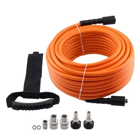 I6qg9c Maxpeedingrods 100ft Pressure Washer Hose 1/4 Inch 5800psi Kink Resistant Power Flexible I6qg9c Maxpeedingrods 100ft Pressure Washer Hose 1/4 Inch 5800psi Kink Resistant Power Flexible