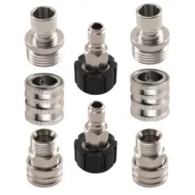 Iym34h Maxpeedingrods 8pcs Quick Connect Pressure Washer Adapter For M22-14mm Gas Electric Pump