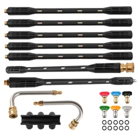 Mox87n Maxpeedingrods 15 Inch Pressure Washer Extension Wand Replaceable Upgraded Power Lance