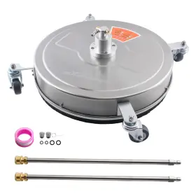 O8g7br Maxpeedingrods 20 Inch Pressure Washer Surface Cleaner With Wand 4200psi Stainless Steel 1/4 Qc