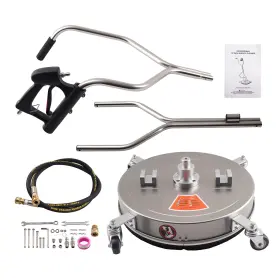 Pz8b7d Maxpeedingrods 22 Inch Pressure Washer Surface Cleaner 4200psi For Sidewalk Driveway Steel