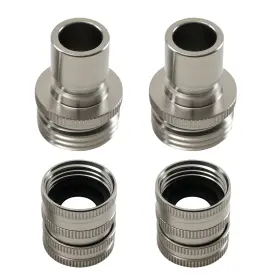 Maxpeedingrods R4ur5i Garden Hose Quick Connect Adapter 3/4 Inch To 1/2 For Pressure Washer 4pcs