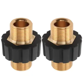 Maxpeedingrods Rsua91 M22-14mm Quick Connect Hose Adapter 5000psi Pressure Washer Connector Fitting