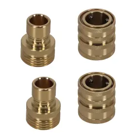 S6pmky Maxpeedingrods Brass Pressure Washer Adapter 3/4 Inch Quick Connect Fittings 1/2 4pcs S6pmky Maxpeedingrods Brass Pressure Washer Adapter 3/4 Inch Quick Connect Fittings 1/2 4pcs
