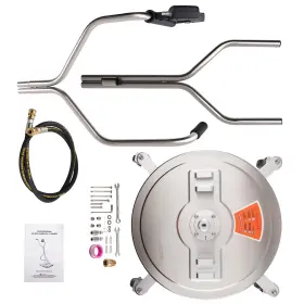 Maxpeedingrods T8b2ev 22 Inch Pressure Washer Surface Cleaner 4200psi Stainless Steel 3/8 Inlet Qc