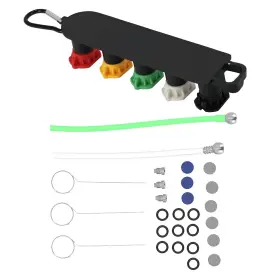 Vir2ce Maxpeedingrods Foam Cannon Orifice Kit 1.1/1.15/1.25mm Maker Meshes Pressure Washer Tip