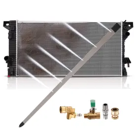 Maxpeedingrods Vszb8u 39 Inch /31.5 /24 Radiator Cleaning Wand Portable For Car Truck Power Washer Steel