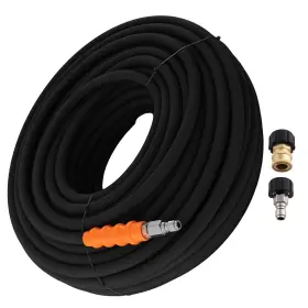 Xk6kzx Maxpeedingrods 200ft Pressure Hose With Adapters 3/8 Inch For Simpson Champion Generac 4800psi