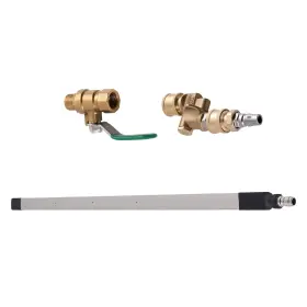 Maxpeedingrods Y9kb2m Pressure Stainless Steel 24 Inch Radiator Flush Cleaning Wand With 4 Straight Holes
