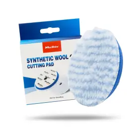 2052080b Maxshine 3 Inch Universal Synthetic Wool Cutting Pad Durable Hook And Black