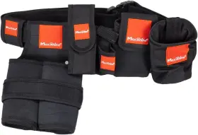6012002 Maxshine Professional Detailing Tool Belt 600d Oxford One Size Blue Gold