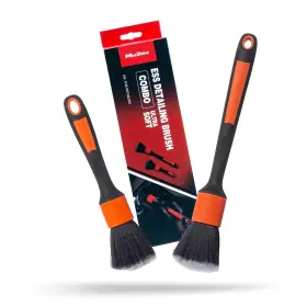 704625 Maxshine Ess Detailing Brush Combo Red 2-piece Set Ultra 2 Piece